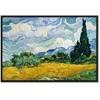 Artgeist Paveikslas - Vincent Van Gogh – Wheat Field with Cypresses