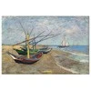 Artgeist Paveikslas - Vincent van Gogh – Fishing Boats on the Beach