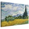 Artgeist Paveikslas - Vincent Van Gogh – Wheat Field with Cypresses