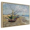 Artgeist Paveikslas - Vincent van Gogh – Fishing Boats on the Beach