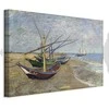 Artgeist Paveikslas - Vincent van Gogh – Fishing Boats on the Beach