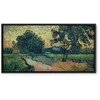 Artgeist Paveikslas - Vincent Van Gogh – Landscape with the Chateau of Auvers at Sunset