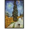 Artgeist Paveikslas - Vincent van Gogh – Road with Cypress and Star