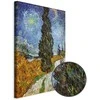 Artgeist Paveikslas - Vincent van Gogh – Road with Cypress and Star