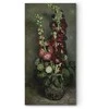 Artgeist Paveikslas - Vincent Van Gogh – Vase of Hollyhocks