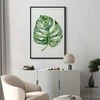 Artgeist Paveikslas - Watercolor Monstera (1 Part) Vertical