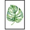 Artgeist Paveikslas - Watercolor Monstera (1 Part) Vertical