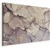 Artgeist Paveikslas - Watercolour abstraction - powder pink marble with auksinis accents
