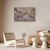 Artgeist Paveikslas - Watercolour abstraction - powder pink marble with auksinis accents