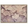 Artgeist Paveikslas - Watercolour abstraction - powder pink marble with auksinis accents
