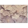 Artgeist Paveikslas - Watercolour abstraction - powder pink marble with auksinis accents