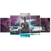 Artgeist Paveikslas - Waterfall and Buddha