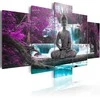 Artgeist Paveikslas - Waterfall and Buddha