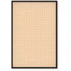 Artgeist Paveikslas - Waving Lines - Creamy Grid on a Noisy Pastel Background