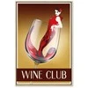 Artgeist Paveikslas - Wine Club (1 Part) Vertical