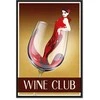 Artgeist Paveikslas - Wine Club (1 Part) Vertical