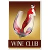 Artgeist Paveikslas - Wine Club (1 Part) Vertical
