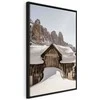 Artgeist Paveikslas - Winter in the Dolomites (1 Part) Vertical