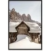 Artgeist Paveikslas - Winter in the Dolomites (1 Part) Vertical