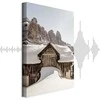 Artgeist Paveikslas - Winter in the Dolomites (1 Part) Vertical