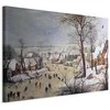 Artgeist Paveikslas - Winter Landscape with Birdtrap (Pieter Bruegel the Elder)