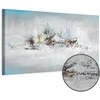 Artgeist Paveikslas - Winter Outside the Window (1 Part) Narrow