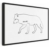 Artgeist Paveikslas - Wolf (1 Part) Wide