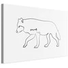 Artgeist Paveikslas - Wolf (1 Part) Wide