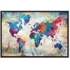 Artgeist Paveikslas - World Map: Colourful Madness