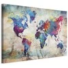 Artgeist Paveikslas - World Map: Colourful Madness