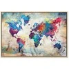Artgeist Paveikslas - World Map: Colourful Madness
