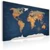 Artgeist Paveikslas - World Map: Ink Oceans