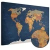 Artgeist Paveikslas - World Map: Ink Oceans