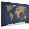 Artgeist Paveikslas - World Map: Ink Oceans