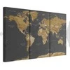 Artgeist Paveikslas - World Map: Modern Aesthetics