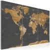 Artgeist Paveikslas - World Map: Modern Aesthetics