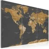 Artgeist Paveikslas - World Map: Modern Aesthetics