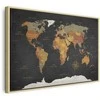 Artgeist Paveikslas - World Map: Secrets of the Earth