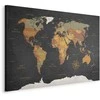 Artgeist Paveikslas - World Map: Secrets of the Earth
