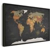 Artgeist Paveikslas - World Map: Secrets of the Earth