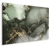 Artgeist Paveikslas - Žalias watercolour - abstraction inspired by the structure of marble