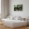 Artgeist Paveikslas - Žalias watercolour - abstraction inspired by the structure of marble