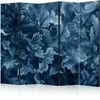 Artgeist Pertvara - Abstract Ornaments - Dark Mėlyna Victorian Leaves
