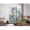 Artgeist Pertvara - Baroque Ornaments in Light Creamy Mėlyna Colors