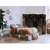 Artgeist Pertvara - Baroque Ornaments in Patinated Gold and Bronze - Retro Motif