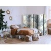 Artgeist Pertvara - Baroque Ornaments in Light Creamy Mėlyna Colors