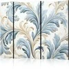 Artgeist Pertvara - Baroque Ornaments in Light Creamy Mėlyna Colors
