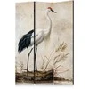 Artgeist Pertvara - Birds from an old engraving - vintage-style illustration depicting a heron and a crane