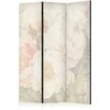 Artgeist Pertvara - Blooming Peonies - Bright Large Flowers Enveloped in Baltas Mist