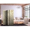 Artgeist Pertvara - Botanical Motif with Leaves and Vines in Sandy Colors.